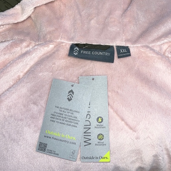 Free Country Women's Plus Planetary Windshear Jacket - Picture 6 of 6